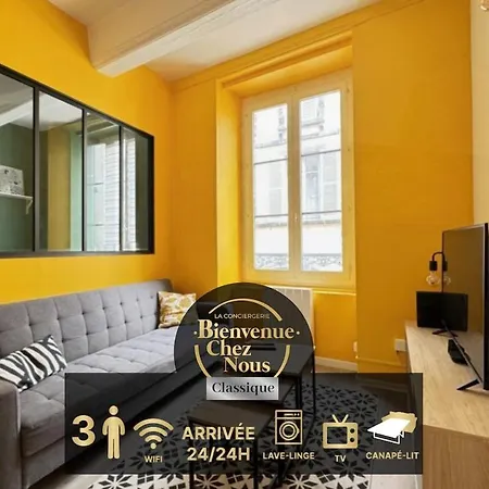 T2 Centre 3 Personnes 아파트 *